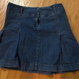 LOFT Classic Blue Denim Skirt